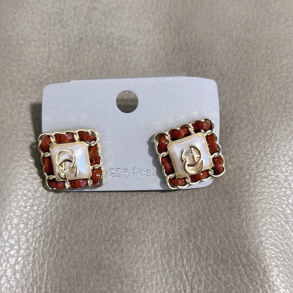 925 Silver post earrings